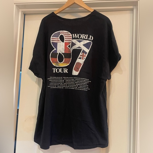 Def Leppard 1987 Graphic T-Shirt ‘87 world tour Vintage tee - Picture 4 of 4